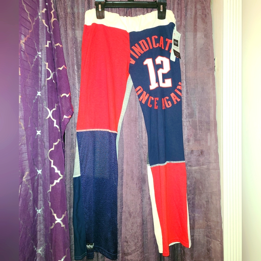 NFL PATRIOTS Women's "Refried" Lounge Pants, size M *NWT*